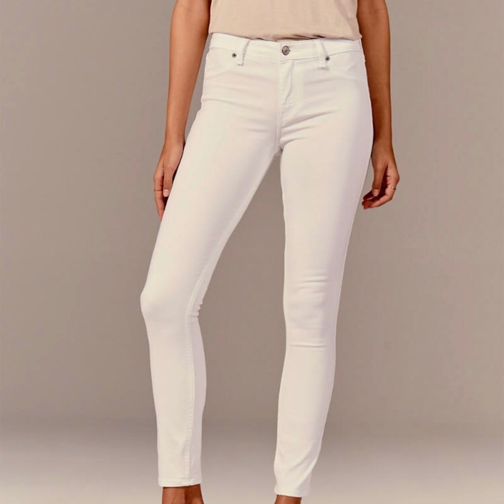 mid-rise skinny jegging Abercrombie & Fitch